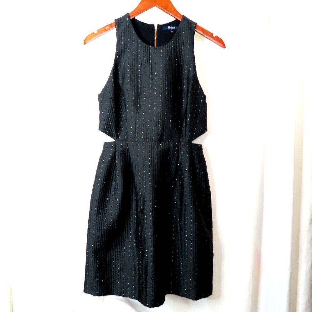 Madewell Elegant Black Backless Dress